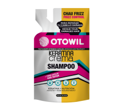 Keratina crema shampoo Doy pack x 250grs 