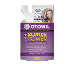 Blonde power shampoo Doy pack x 250grs 