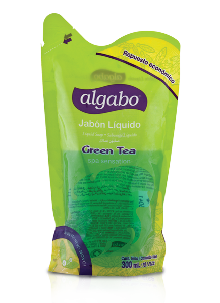 Repuesto jabon liquido x 300ml Green tea