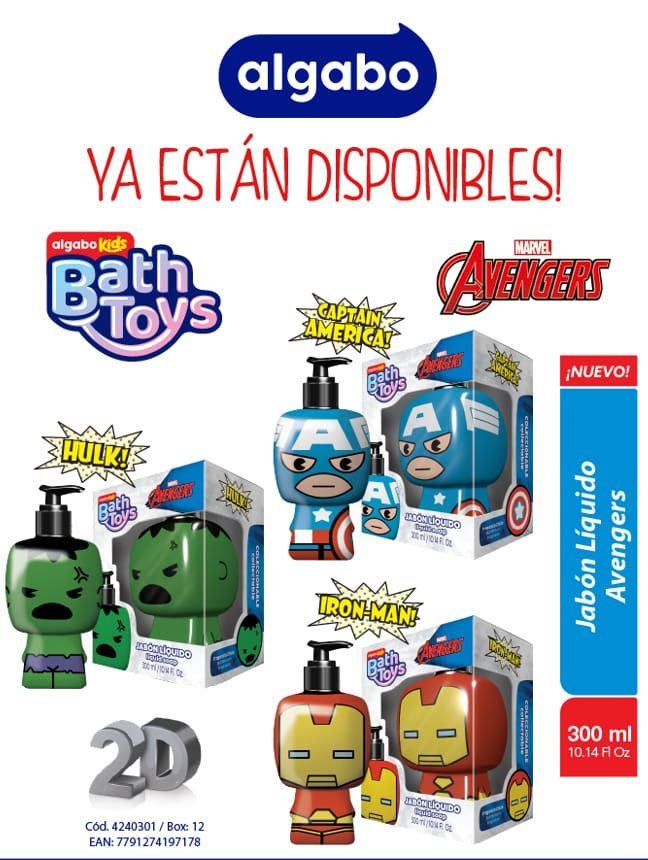 Jabon Liquido 2D Iron Man