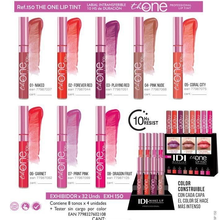 Labial Liquido The One Lip Tint