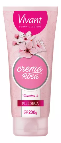 Crema para manos y cuerpo Rosa x 200grs