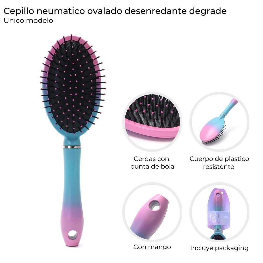 Cepillo Neumatico Ovalado C38857