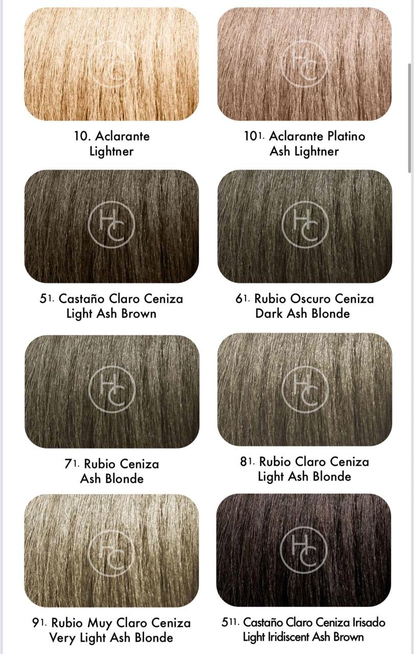 Tintura en Pomo Profesional Gris