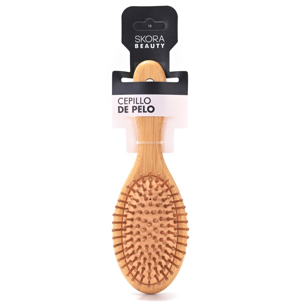 Cepillo Ovalado de Bambu art 39042