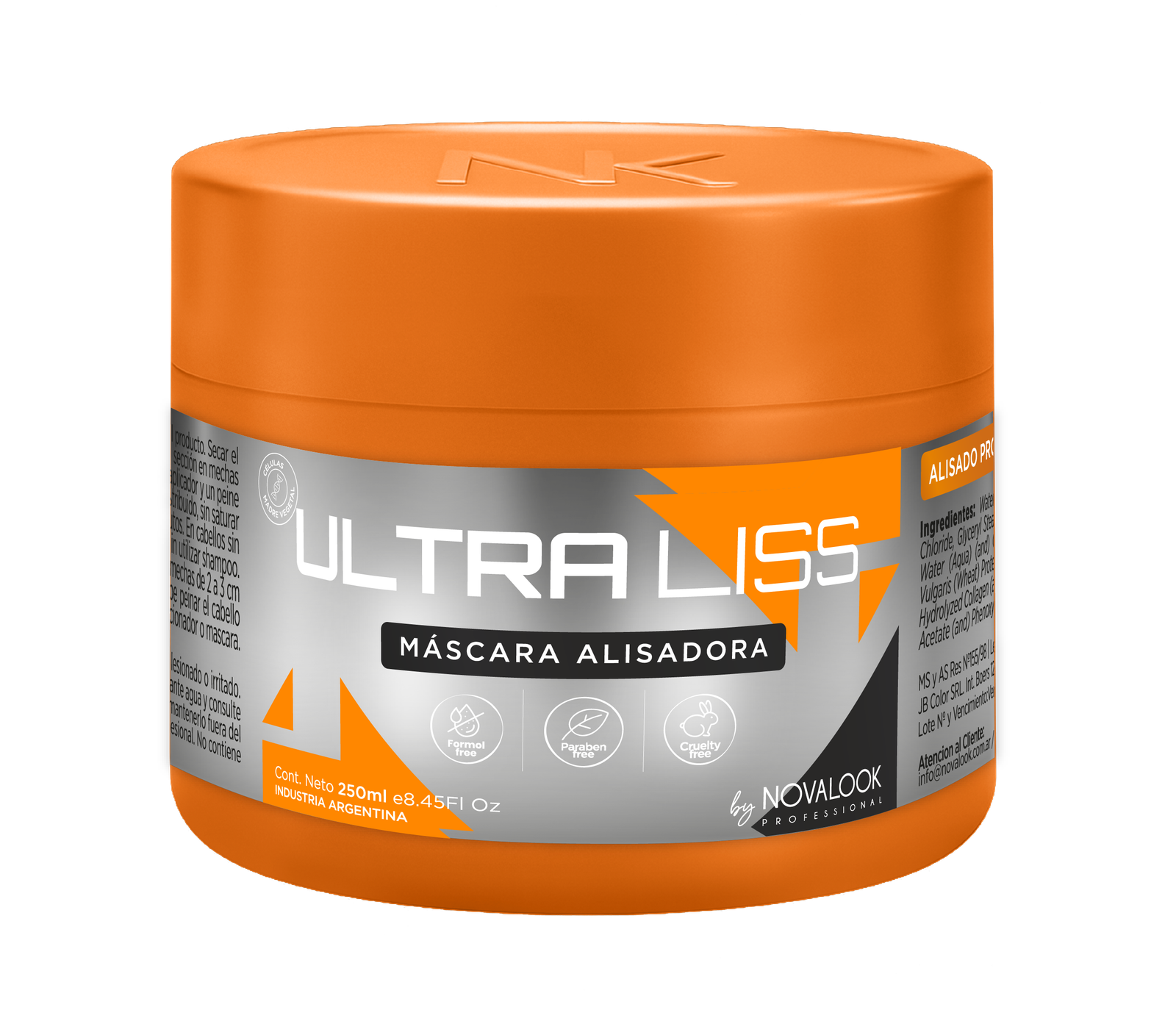 Mascara Alisadora Ultra Liss x 250ml