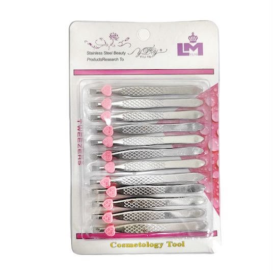Pinza de Depilar Blister x 12 unidades